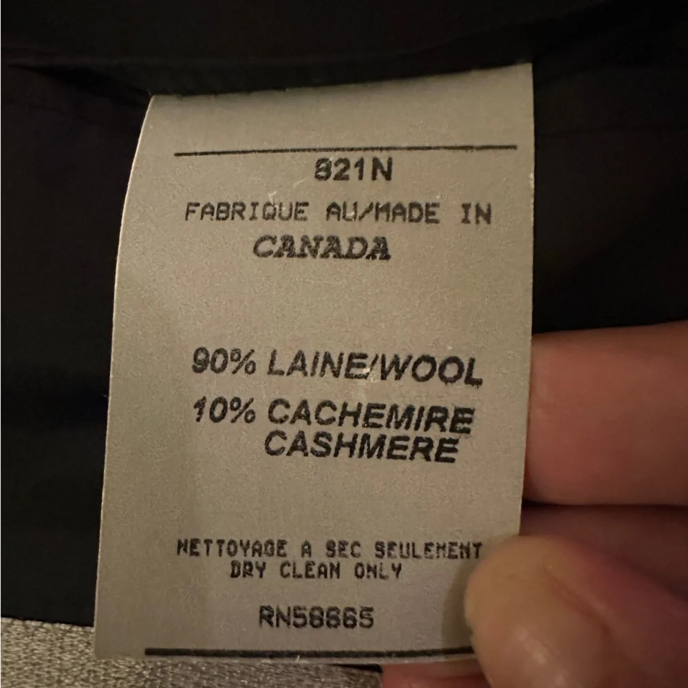 John W Nordstrom Wool and Cashmere Blazer Size extra large